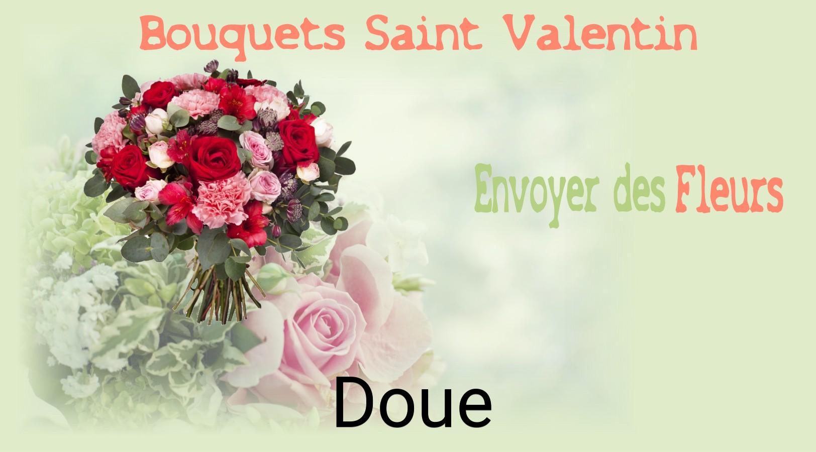 Roses de Saint-Valentin livrées à Doue